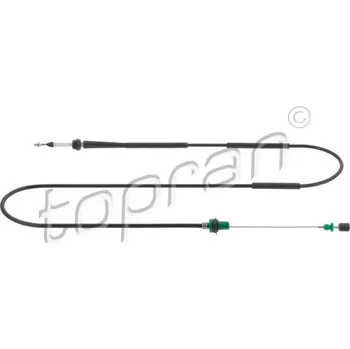 Plynové lanko Lanko plynu TOPRAN 114 334