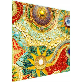 Obraz Skleněná ochranná deska na sporák 50x52 Vzor