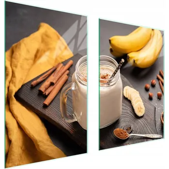 Obraz Skleněná ochranná deska na sporák 65x52 Dezert