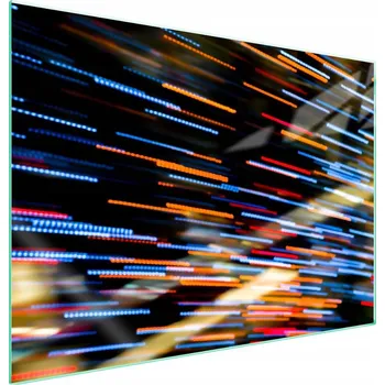 Obraz Skleněná ochranná deska na sporák 70x52 Světla