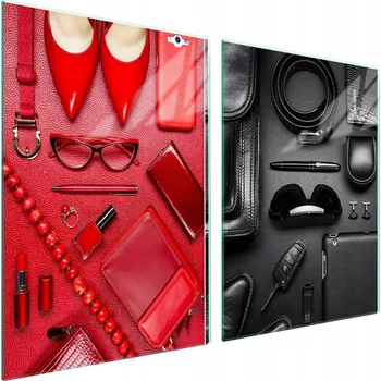 Obraz Skleněná ochranná deska na sporák 2x 45x52 Oblečení