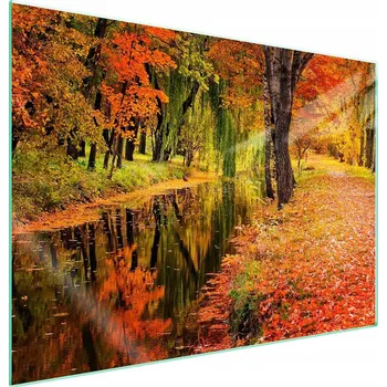 Obraz Skleněná ochranná deska na sporák 70x52 Výhled