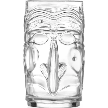 Sklenice RCR SKLENICE NA VODU TIKI PULCINELLA 450ML SADA 4 KS