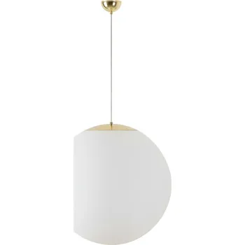 OSMONT ISI60764 ISIS S5 PM-M závěsné plastové svítidlo mosaz / bílá IP40 4000 K 48W LED