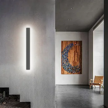 Nástěnné svítidlo LED FASÁDNÍ VENKOVNÍ SVÍTIDLO - DLOUHÉ 60CM 20W - BÍLÁ STUDENÁ