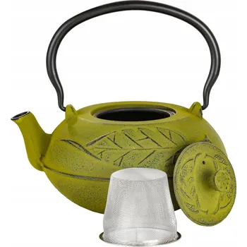 Konvice na čaj Konvice tradiční litinová MARK4STYLE 1,1 l zelená