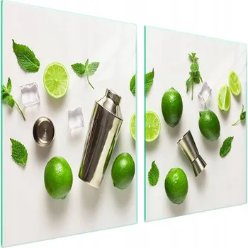 Obraz Skleněná ochranná deska na sporák 2x45x52 Ovoce