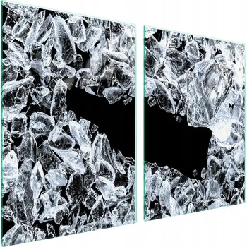 Obraz Skleněná ochranná deska na sporák 2x45x52 Led