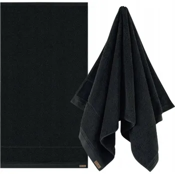 Ručník ZWOLTEX QUEEN Velký koupelnový ručník, silný, černý, 650g, 50x100cm