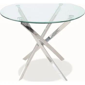 Casarredo Jídelní stůl GITY sklo/chróm