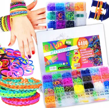 kreativní sada Sada na výrobu náramků Kleks