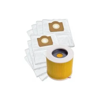 Sáček do vysavače Sada HEPA filtr pro vysavač KARCHER A2504 a 72x31cm sáčky 1+8ks