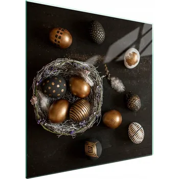 Obraz Skleněná ochranná deska na sporák 50x52 Vánoce