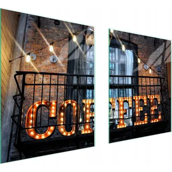 Obraz Skleněná ochranná deska na sporák 85x52 Káva