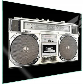 Obraz Skleněná ochranná deska na sporák 70x52 Hudba