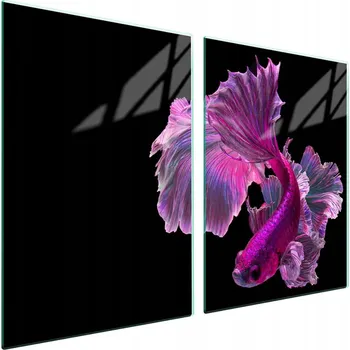 Obraz Skleněná ochranná deska na sporák 2x45x52 Ryba