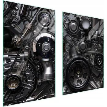 Obraz Skleněná ochranná deska na sporák 65x52 Auto