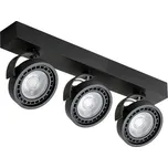 Azzardo Jerry 3 230V přisazené bodové svítidlo 3x GU10 50W bez zdroje 50cm IP20, černé