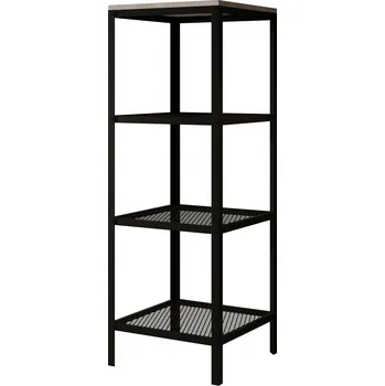 Knihovna ADRK Regál na knihy RELI BBE 40, beton/černá