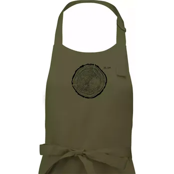 Kuchyňská zástěra Letokruhy - 55 - Pánská zástěra na vaření - Univerzální velikost ( Khaki )
