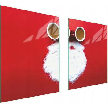 Obraz Skleněná ochranná deska na sporák 85x52 Káva