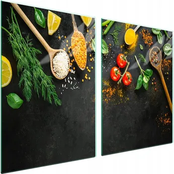 Obraz Skleněná ochranná deska na sporák 2x45x52 cm Kuchyně