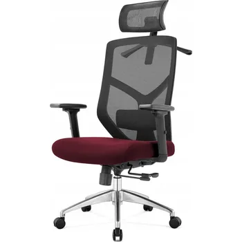 Otočné křeslo Angel červené