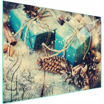 Obraz Skleněná ochranná deska na sporák 70x52 Dárek