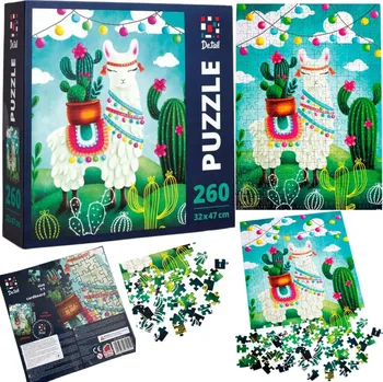 Puzzle Puzzle Roter Kafer 260 dílků Puzzle 260 Lama a kráska