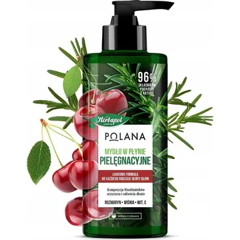 Mýdlo Herbapol Polana Pečující tekuté mýdlo 390 ml