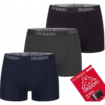 Boxerky KAPPA Bavlněné pánské boxerky slipy 3-BALENÍ BOX vel. L