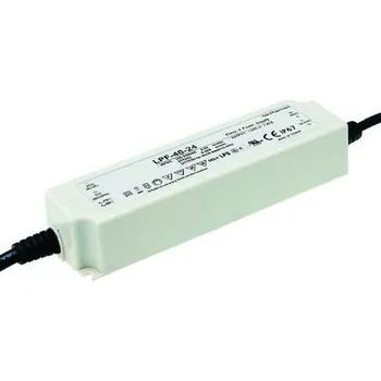 Napájecí zdroj pro osvětlení Budič LED LPF-40-54 54V 760mA 41.04W IP67 konstantní napětí MEAN WELL