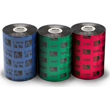 Tiskárna štítků Zebra páska 4800 resin. šířka 80mm. délka 450m