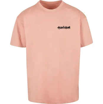 Pánské tričko Unfollow front X Oversize Tee - amber XS