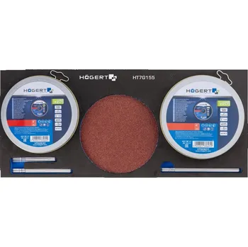 Vrták Hogert HT7G155 Sada řezných kotoučů na kov, 60 ks