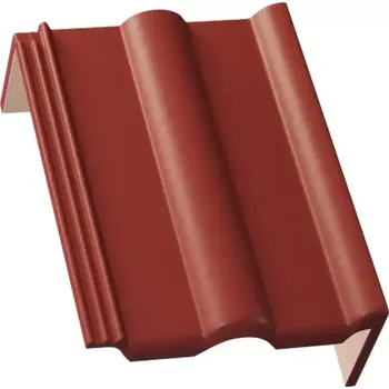 Střešní krytina KMB BETA Samet pultová okrajová pravá višňová