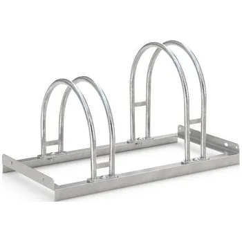 stojan na kolo Stojan na kola 5052, pro oboustranné parkování, š 700 mm, volně stojící, 2x parkovací místo