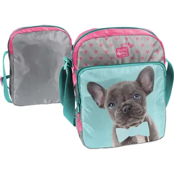 Kabelka Dětská kabelka Paso – odstíny šedé a stříbrné, růžová, vícebarevná, zelená