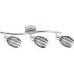 Prezent EZZO nástěnné svítidlo 3x G9 33W bez zdroje 45,5cm IP20, chromové