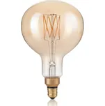 Ideal Lux LAMPADINA VINTAGE GLOBO XL LED filamentová žárovka E27 G160 4W 330lm 2200K stmívatelná, jantarová