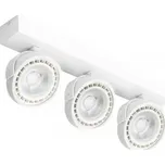 Azzardo Jerry 3 230V přisazené bodové svítidlo 3x GU10 50W bez zdroje 50cm IP20, bílé