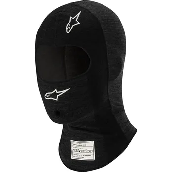 Pokrývka hlavy Alpinestars Race V3 kukla s FIA, S/M Černá