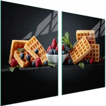 Obraz Skleněná ochranná deska na sporák 2x45x52 cm Kuchyně