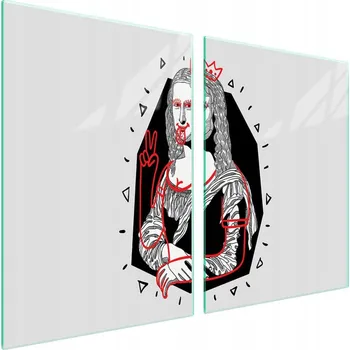 Obraz Skleněná ochranná deska na sporák 2x45x52 Pop Art