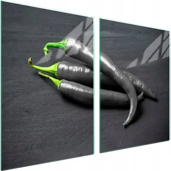 Obraz Skleněná ochranná deska na sporák 2x45x52 Chili