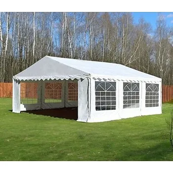 Zahradní stan Stan 5x8 m PVC Standard Ohnivzdorný + Dárek - Bílý