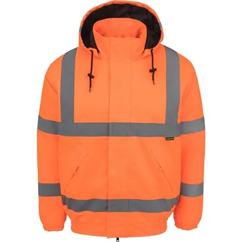 Pánská casual bunda Dunlop Hi Vis Bomber Jacket Mens Orange L
