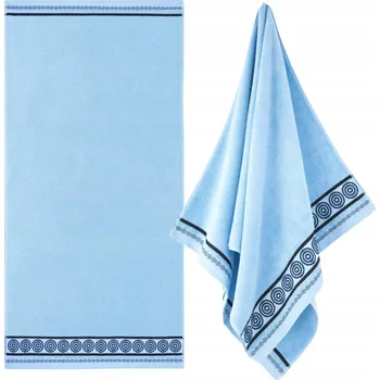 Ručník ZWOLTEX RONDO 2 Ručník s výšivkou malý na ruce modrý 450g 50x90cm