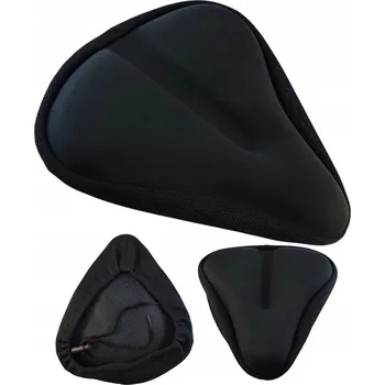 Sedlo na kolo Gelový potah / návlek na sedlo kola - univerzální, měkký