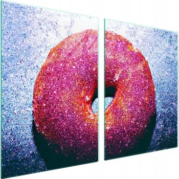 Obraz Skleněná ochranná deska na sporák 2x45x52 Dezert